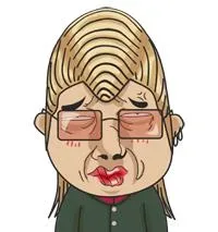 各种老人化动漫人物（太丑慎入）_动漫表情