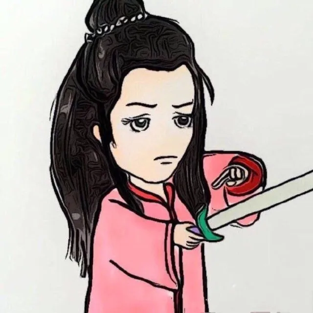 大话西游紫霞仙子手绘版