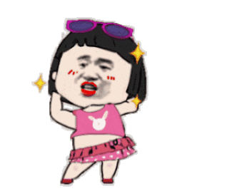 女孩摇摆跳舞