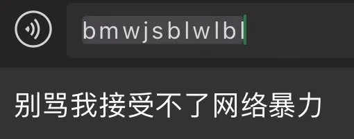 bmwjsblwlb别骂我接受不了网络暴力（bmwjsblwlb别骂我接受不了网络暴力）