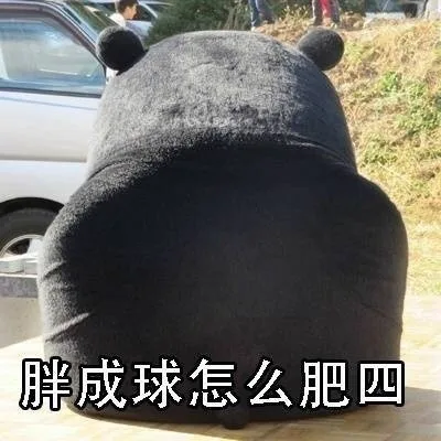 胖成球怎么肥四