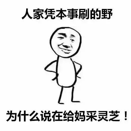 人家凭本事刷的野，为什么说在给妈采灵芝（人家凭本事刷的野，为什么说在给妈采灵芝）