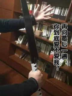 再问最后一遍， 你到底爱不爱我？要不我就手持长刀自杀