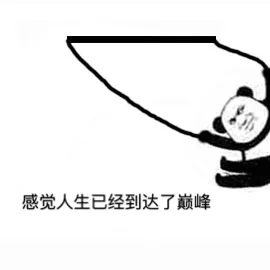 感觉人生已经到达了巅峰（熊猫头荡秋千）（感觉人生已经到达了巅峰（熊猫头荡秋千））