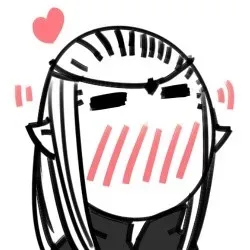 脸红了