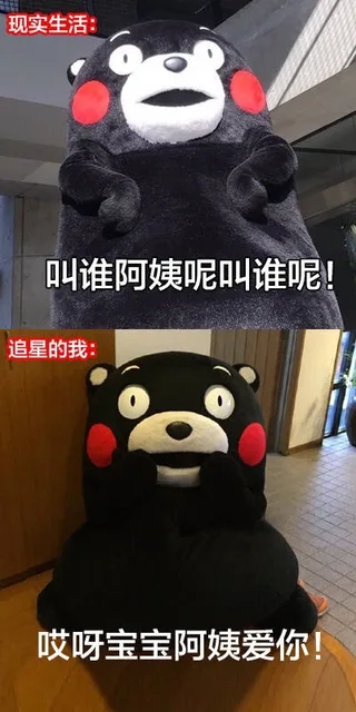 现实生活:叫谁阿姨呢叫谁呢!追星的我:哎呀宝宝阿姨爱你!（现实生活:叫谁阿姨呢叫谁呢!追星的我:哎呀宝宝阿姨爱你!）