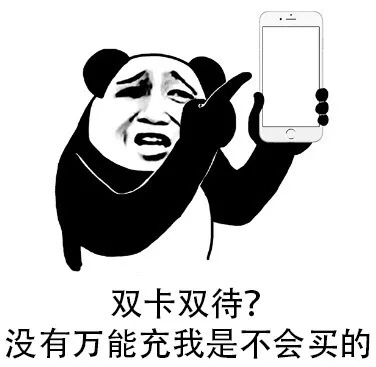 双卡双待?没有万能充我是不会买的（双卡双待?没有万能充我是不会买的）