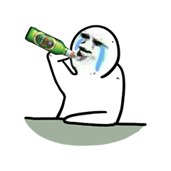 饮酒痛哭表情包系列