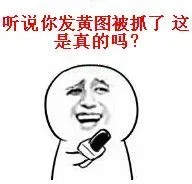 听说你发黄图被抓了，这是真的吗？