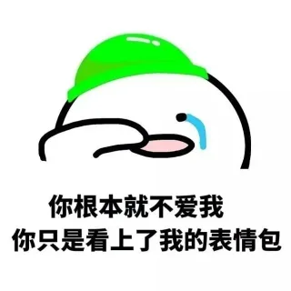 你根本就不爱我你只是看上了我的表情包