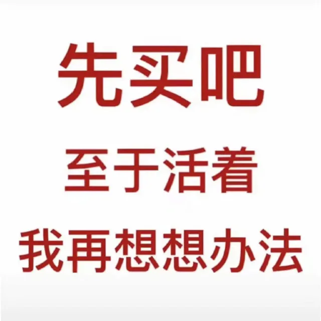 先买吧至于活着我再想想办法（先买吧至于活着我再想想办法）