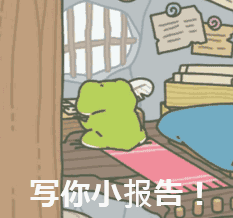 写你的小报告！