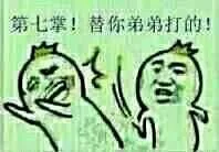 第七掌，替你弟弟打的