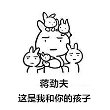 蒋劲夫，这是我和你的孩子