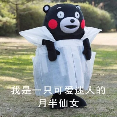 我是一只可爱迷人的月半仙女