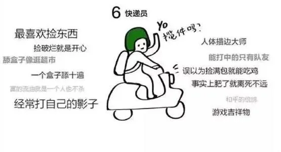 吃鸡快递员，最喜欢捡东西，捡破烂就是开心..