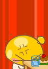 不吃了，掀桌子