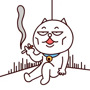 抽着烟坐在角落孤独