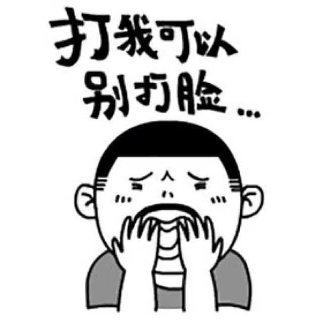 打我可以，别打脸