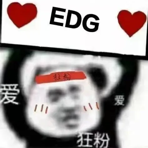 EDG冠军表情包_EDG