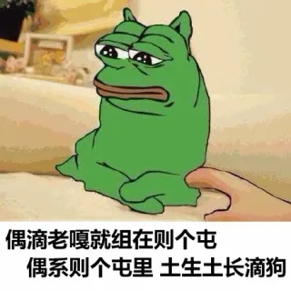 偶滴老嘎就组在则个屯，偶系则个屯里土生土长滴狗