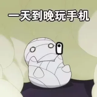 一天到晚玩手机