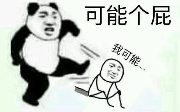 我可能...可能个屁