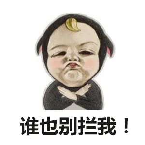 谁也别拦我！