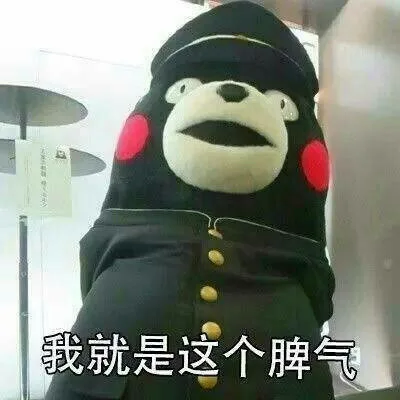我就是这个脾气