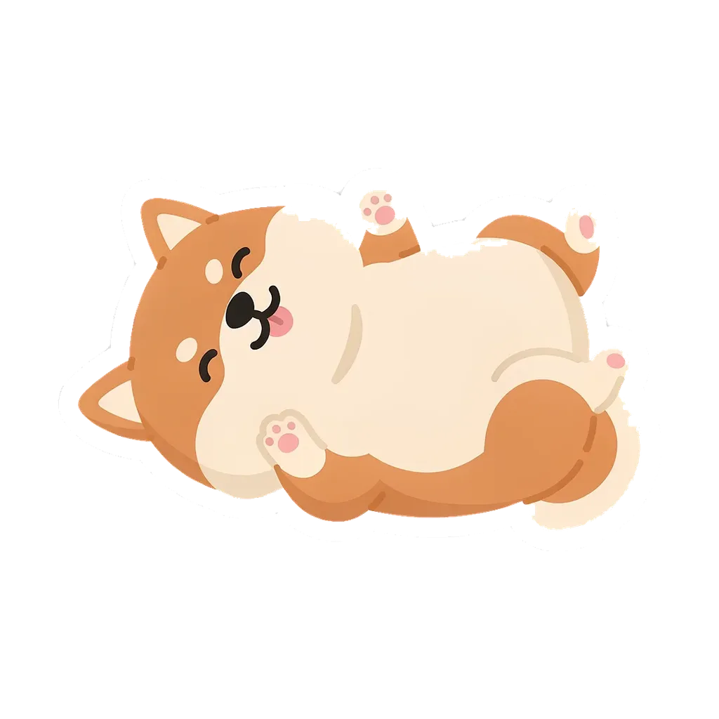 柴犬元气表情